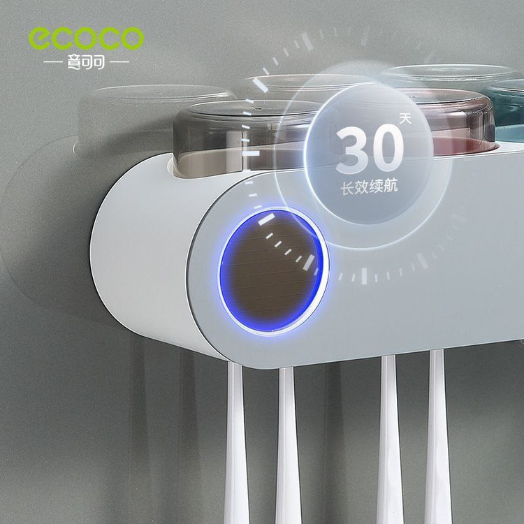 استند مسواک دیواری هوشمند Ecocoبا استریلیزاسیون UV