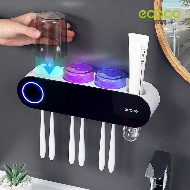 استند مسواک دیواری هوشمند Ecocoبا استریلیزاسیون UV
