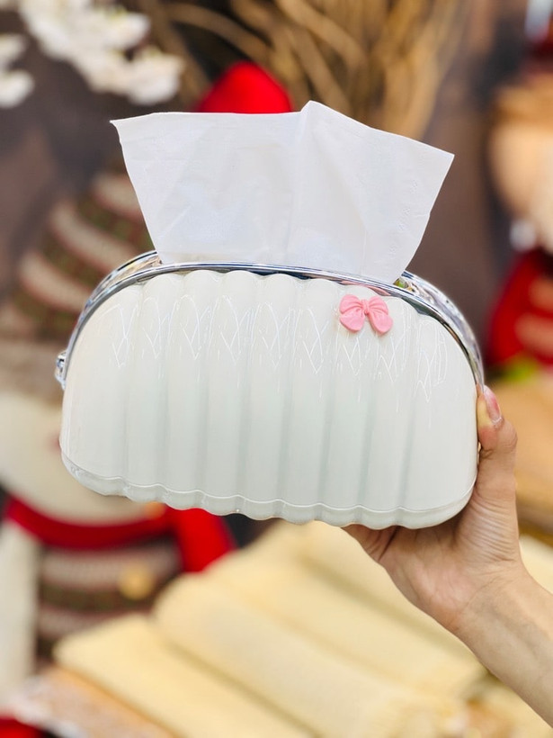 جا دستمال کاغذی صدفی