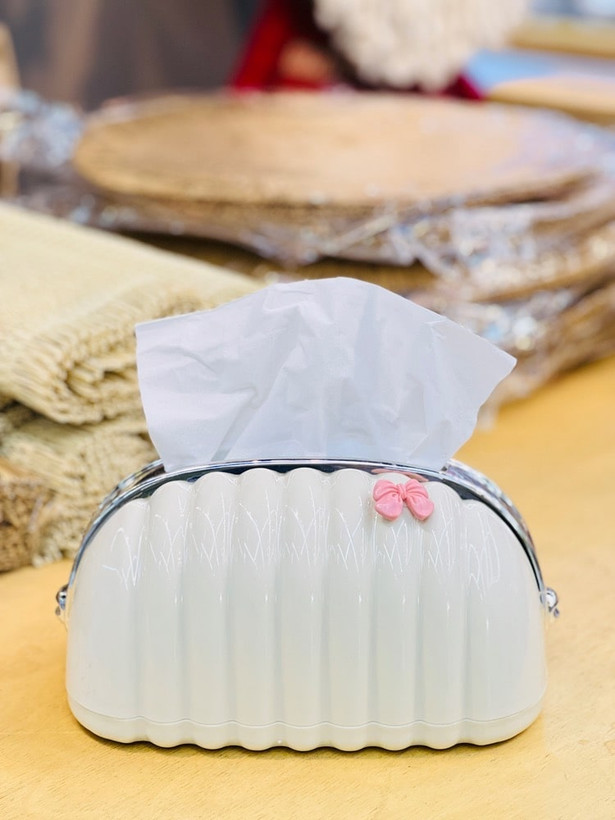 جا دستمال کاغذی صدفی