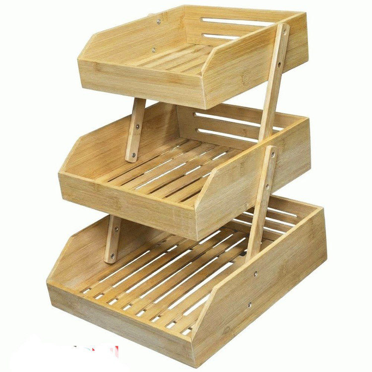 استند نظم دهنده بامبو سه طبقه